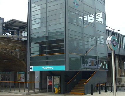 Westferry Tube Station, London